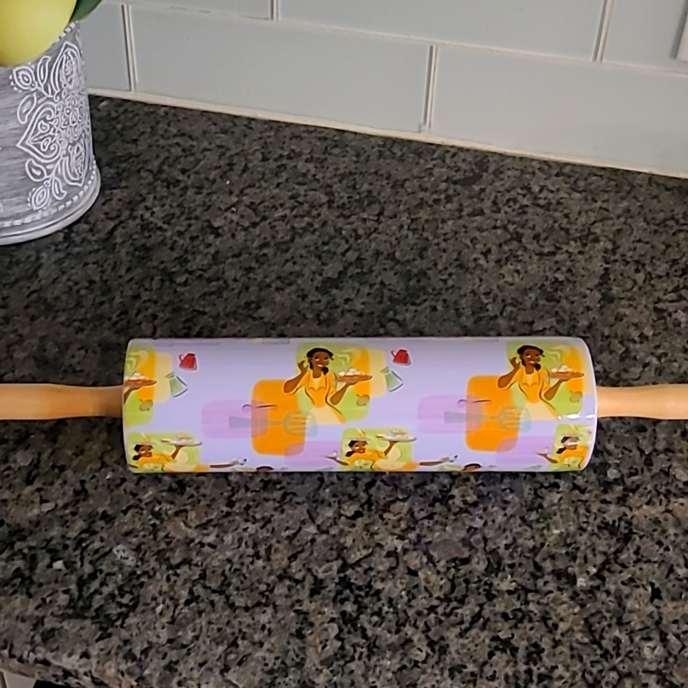 Disney Parks Tiana ceramic rolling pin